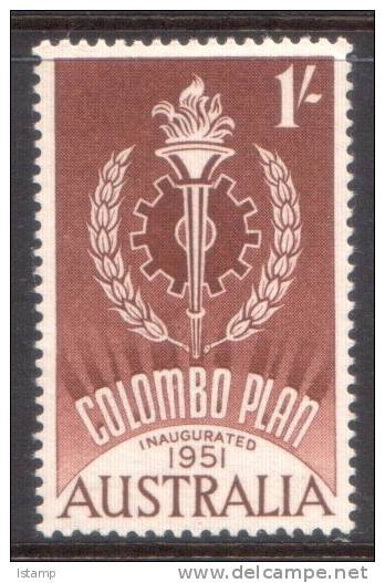 ⭕1961 - Australia Anniversary COLOMBO PLAN - 1/- Single Stamp MNH⭕ - Mint Stamps