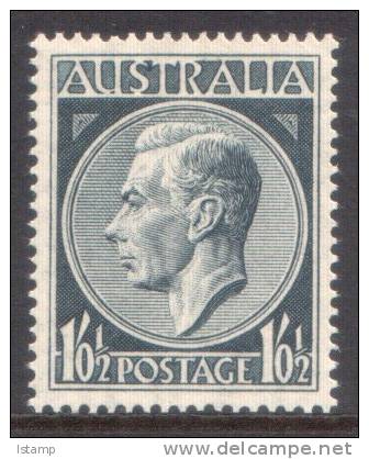 ⭕1950 - Australia George VI - 1/0s 1/d Single Stamp MNH⭕ - Ongebruikt