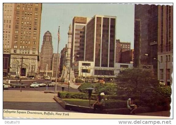 New York - Lafayuette Square Downtown - Viaggiata Formato Grande - Buffalo