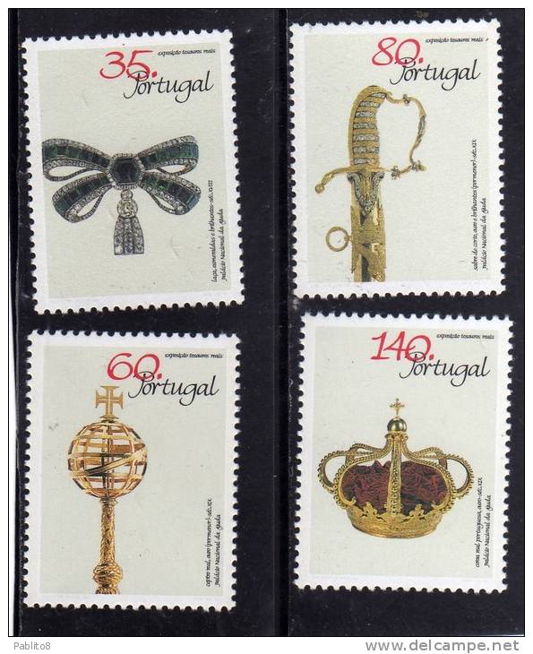 PORTOGALLO - PORTUGAL 1991 TESORI DELLA CORONA REALE MNH - Neufs