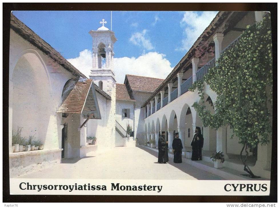 CPM Animée Neuve Cyprus Chrysorroyiatissa Monastery , Chypre  Le Monastère - Chipre