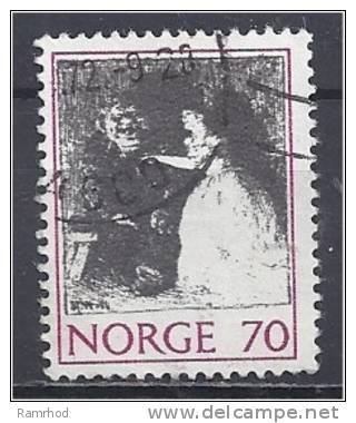 NORWAY 1971 Norwegian Folk Tales - 70ore The Troll And The Girl FU - Oblitérés