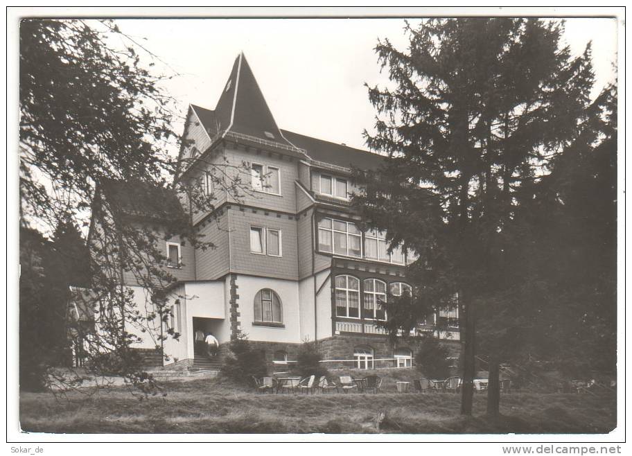 AK Friedrichroda Finsterbergen FDGB-Ferienheim "Spießberghaus" 1980 - Friedrichroda