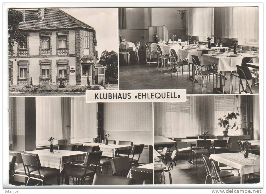 AK Schweinitz Zerbst Möckern, LPG-Klubhaus Ehlequell 1971 - Zerbst