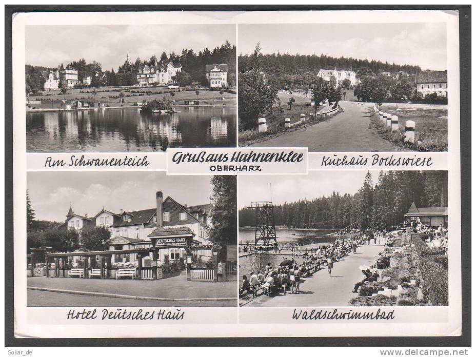 AK Nordseebad Borkum 1955, Luftbild, Prommenade, Strandleben Niedersachsen - Borkum