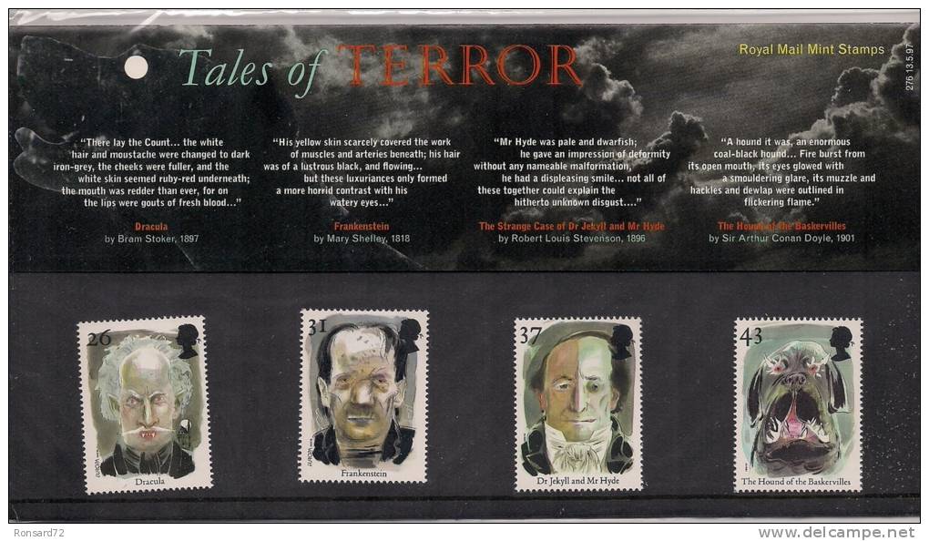 1997 - Tales Of Terror - Presentation Packs