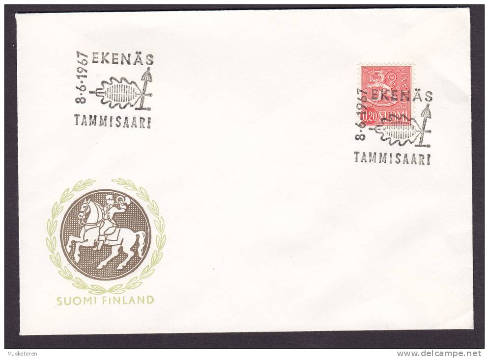 Finland Special Cancel Cover 1967 TAMMISAARI - Briefe U. Dokumente