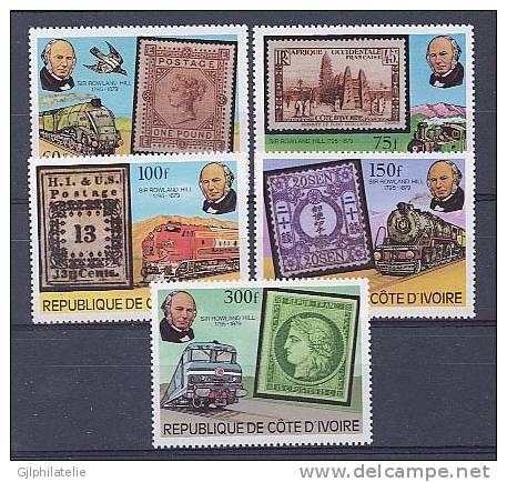 CÔTE D'IVOIRE 504/08 Et BF014 Rowland Hill - Rowland Hill