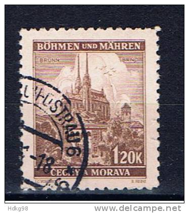 DR+ Böhmen Und Mähren 1939 Mi 29 - Usados