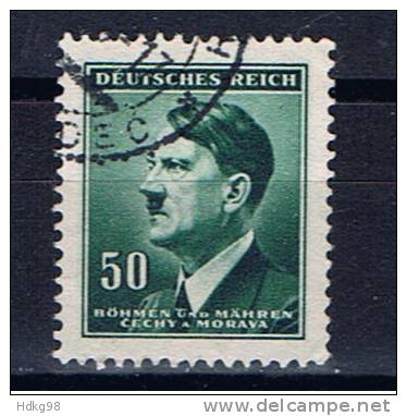DR+ Böhmen Und Mähren 1942 Mi 92 A. Hitler - Oblitérés