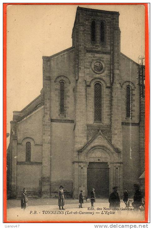 -  47  -  Tonneins  -  L'Eglise   Notre - Dame . - Tonneins