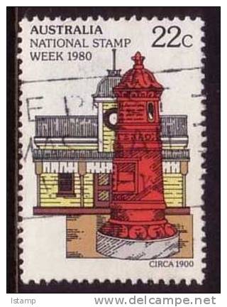 1980 - Australian National Stamp Week 22c POST BOX Stamp FU - Used Stamps