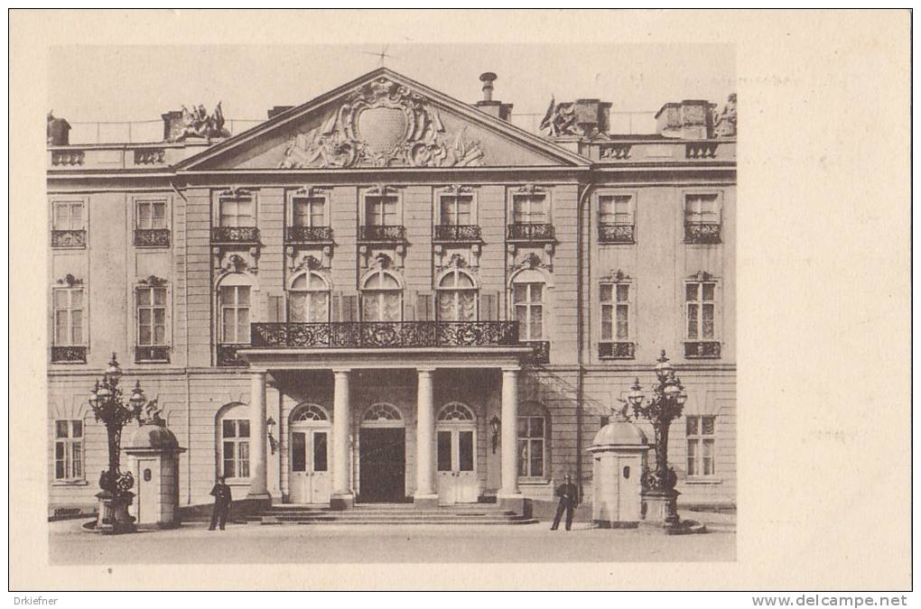 Karlsruhe, Landesmuseum, Hauptportal, Um 1920 - Karlsruhe