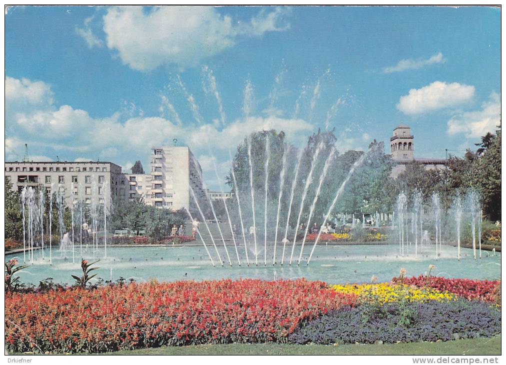 Karlsruhe, Wasserspiele, Um 1965 - Karlsruhe