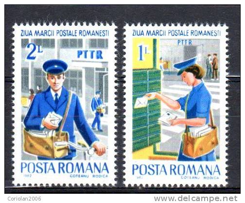 Romania 1982 / Stamps Day - Unused Stamps