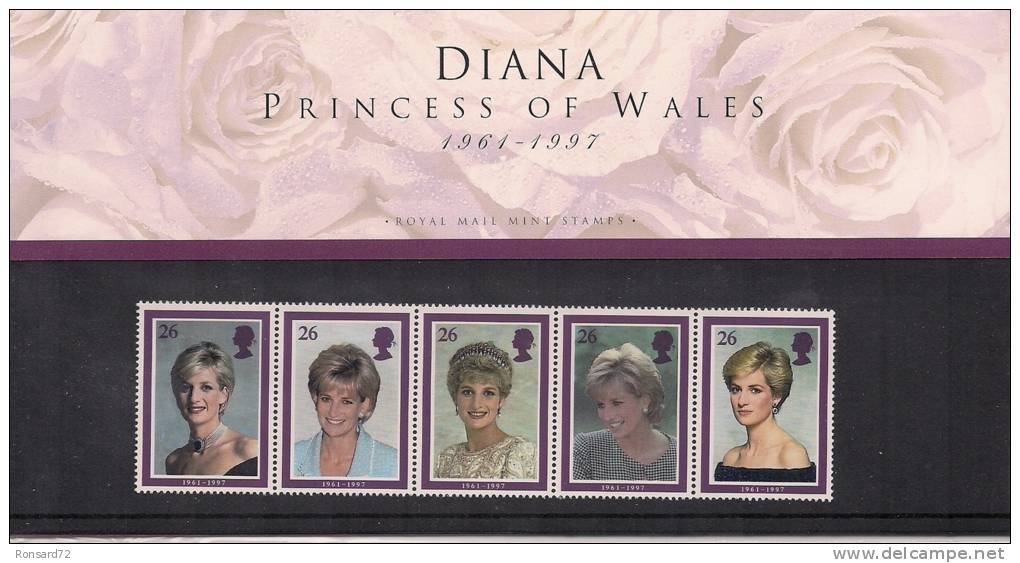 1997 - Diana Princess Of Wales 1961-1997 - Presentation Packs