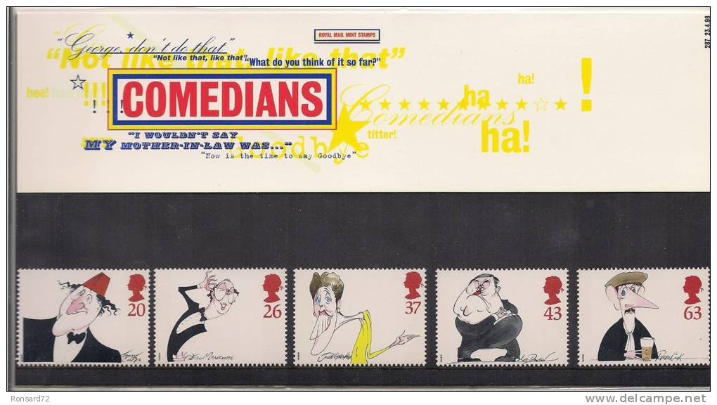 1998 - Comedians - Presentation Packs