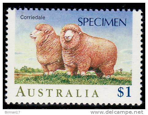 AUSTRALIE 1989 Corriedale SPECIMEN Neuf ** Mnh - Autres & Non Classés