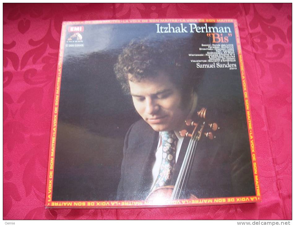 ITZHAK  PERLMAN  BIS  /  SAMUEL  SANDERS  Piano - Classique