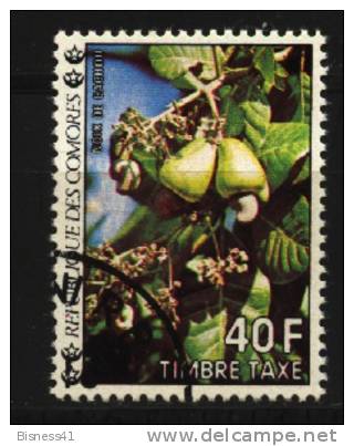 Comores Taxe N° 13 Oblitéré   , Cote : 0,15 Euro Au Quart De Cote - Isole Comore (1975-...)