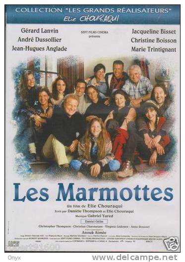 LES MARMOTTES.../..ELIE CHOURAQUI.../...GERARD LANVIN...ANDRE DUSSOLIER - Comedy