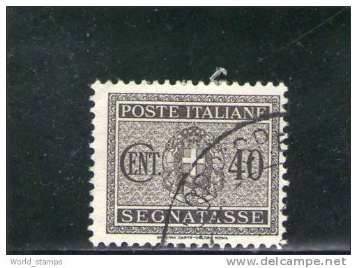 ITALIA 1934 O - Postage Due