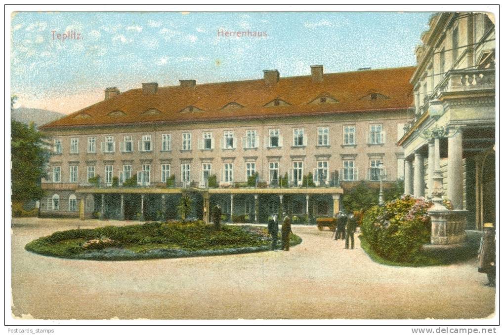 Teplitz, Herrenhaus, Ca. 20er Jahre - Boehmen Und Maehren