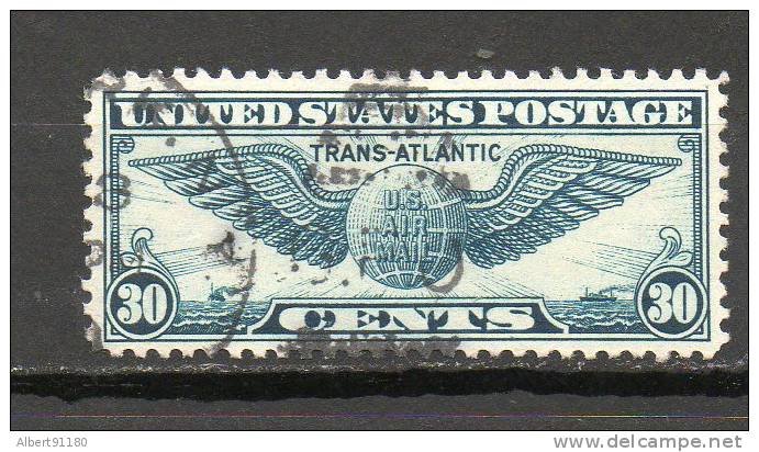 ETATS-UNIS ( P Aérienne) 30c Bleu 1939 N°25 - 1a. 1918-1940 Used