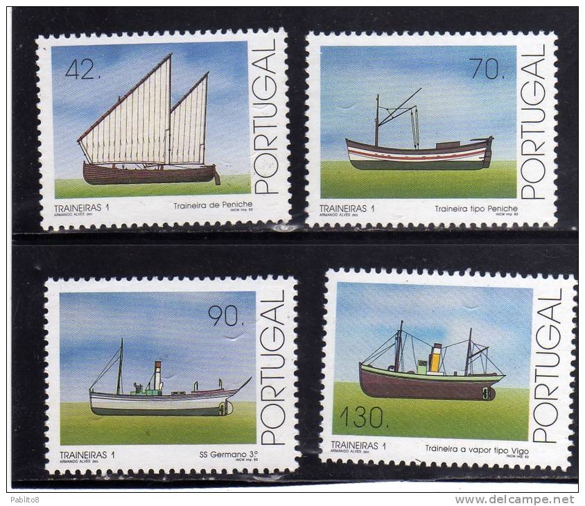 PORTOGALLO - PORTUGAL 1993 BARCHE VELIERI MNH - Unused Stamps