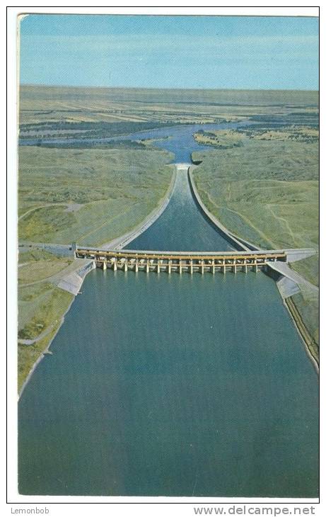 USA, Fort Peck Dam Spillway, Missouri River, Montana, Unused Postcard [P8160] - Other & Unclassified