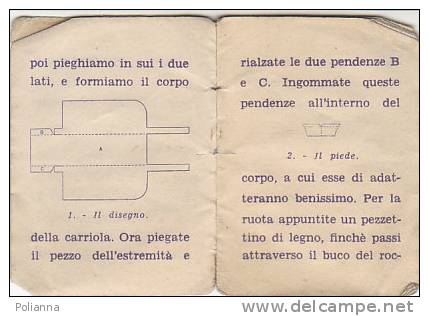 PO2798# ALBO MIGNON - GIOCHI MAGICI - COME COSTRUIRE ALCUNI GIOCATTOLI ? Editoriale Ca' D'Este Anni '30/GIOCHI PRESTIGIO - Anciens