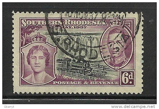 Southern Rhodesia Scott # 38 - 41  Used VF  Complete.....................M64 - Southern Rhodesia (...-1964)
