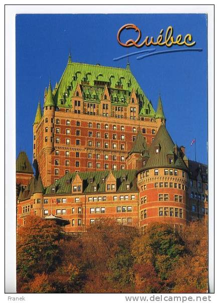 CA073 - QUEBEC - Vue Du Château En Automne - Québec - Château Frontenac