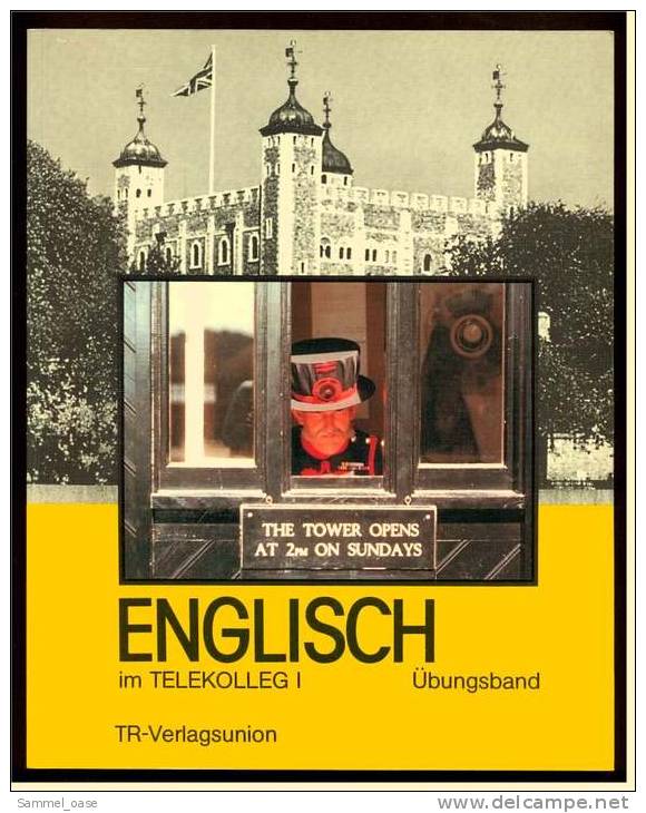 Englisch Übungsband  Telekolleg I  , Hannelore Gottschalk  ,  TR-Verlagsunion 1990 - Schulbücher