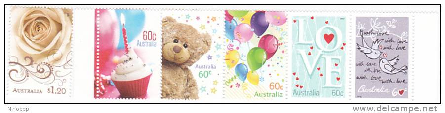 Australia 2012 Precious Moments  Set MNH - Mint Stamps