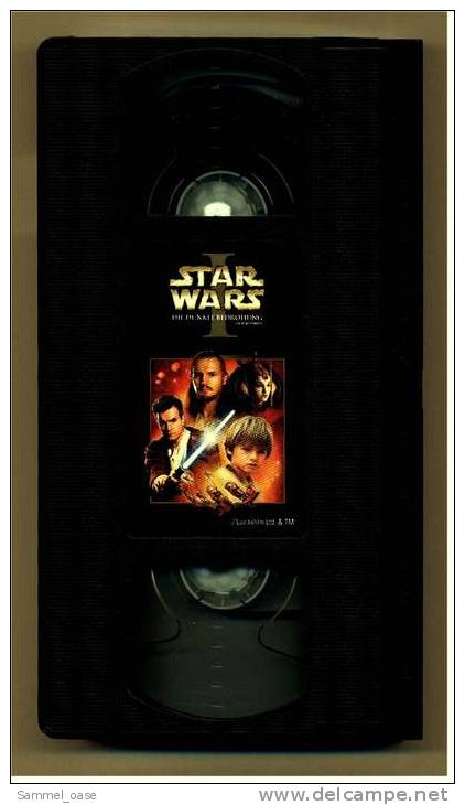 VHS Video  -  Star Wars  -  Episode 1 Die Dunkle Bedrohung  -  Science Fiction Von George Lucas - Ciencia Ficción Y Fantasía