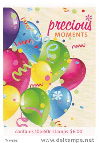 Australia 2012 Precious Moments Balloons Booklet  MNH - Booklets