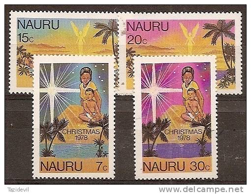 NAURU - 1978 Christmas. Scott 184-7. MNH ** - Nauru