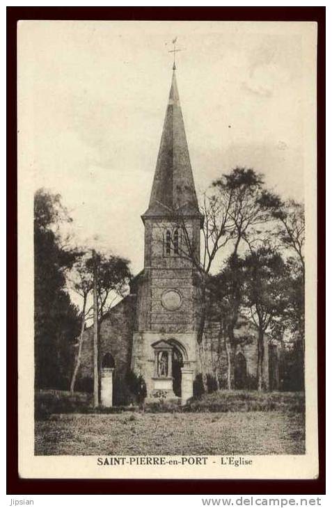 Cpa Du 76 Saint Pierre En Port  L' église  LOU9 - Autres & Non Classés