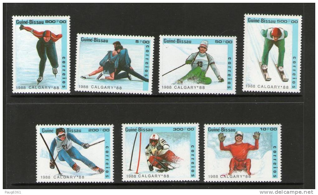 GUINE-BISSAU 1988 JO  YVERT N° NEUF MNH** - Invierno 1988: Calgary