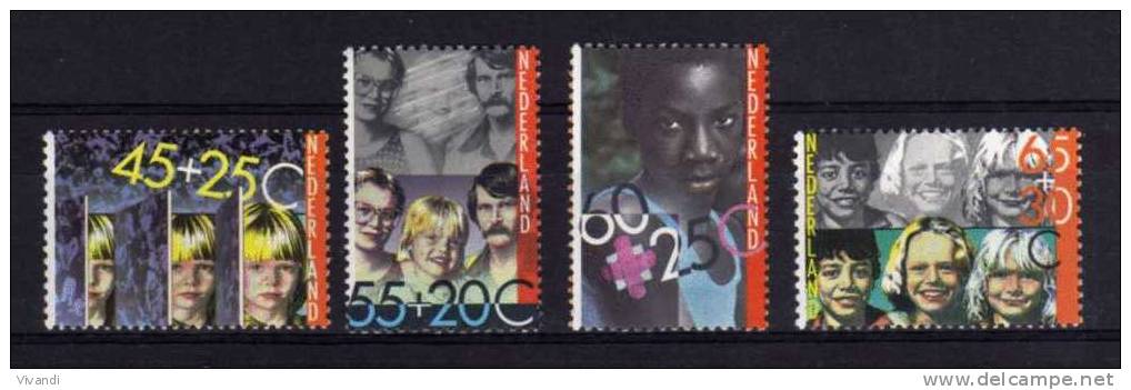 Netherlands - 1981 - Child Wlfare/Integration Of Handicapped Children - MH - Unused Stamps