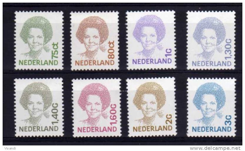 Netherlands - 1991/92 - Queen Beatrix (Part Set) - MH - Neufs