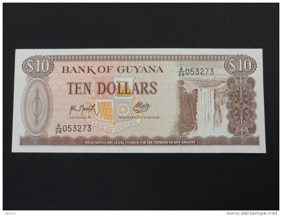 Billet 10 Dollars - Type 1966 - 053273 - UNC - Guyane Anglaise - Guyana - Guyana