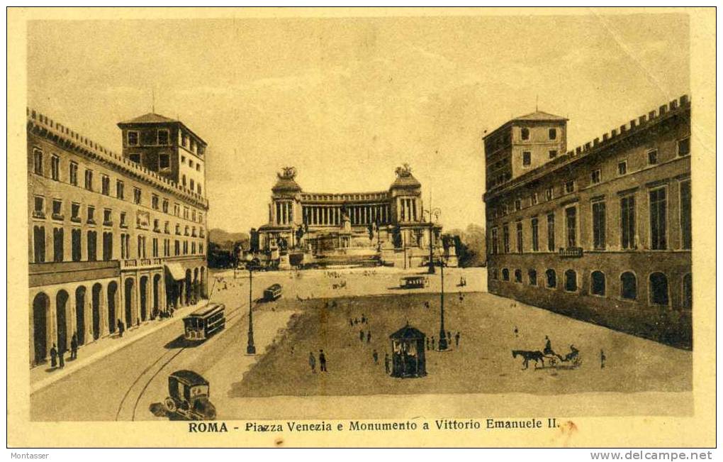 ROMA. Piazza Venezia. Non Vg. Anni ´30. - Orte & Plätze