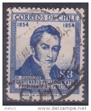 £12 - CHILI - YVERT N° 255 - OBLITERE - Chile