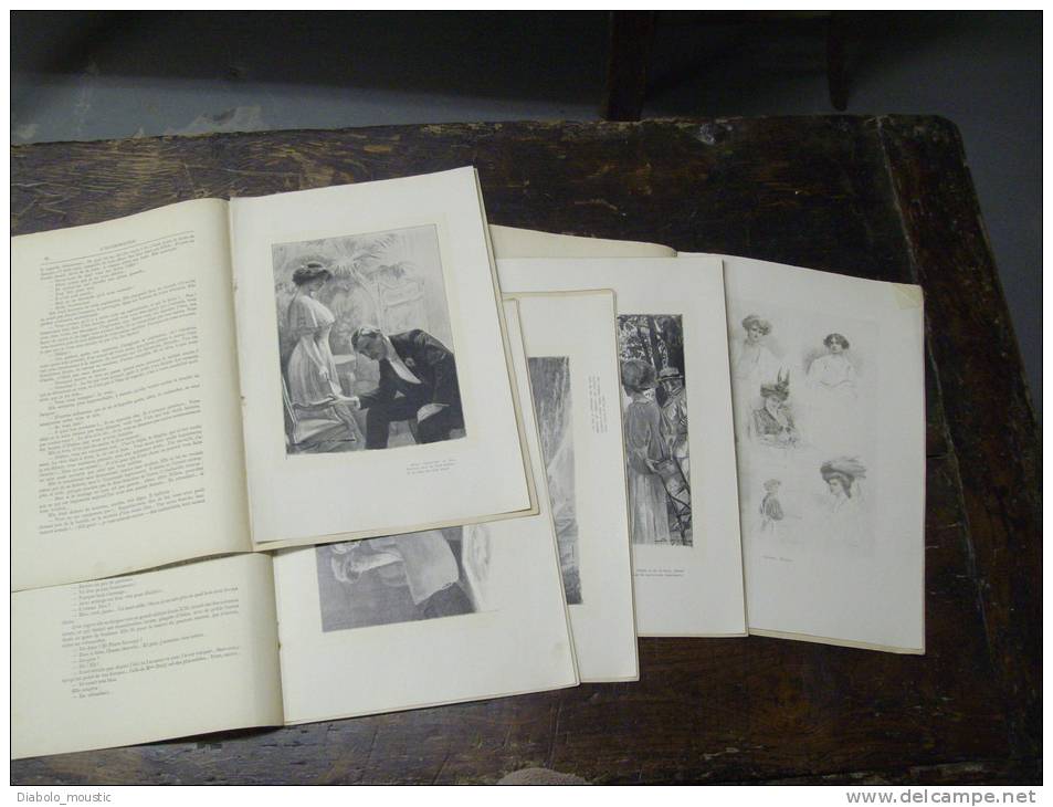 1900 - 1919   Roman De  Victor Margueritte   JEUNES FILLES       Illustrations De Simont - Auteurs Classiques