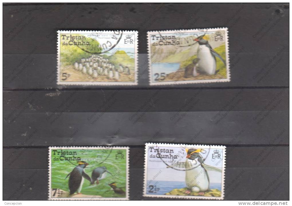 TRISTAN DE CUNHA Nº 1912 AL 194 - Penguins