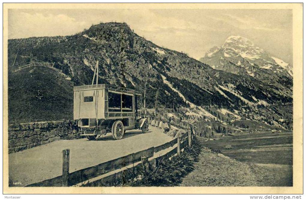 UDINE. Carnia?  Autocorriera SAURER WERKE. Adolf Anton LEXUS. Vg. C/fr. Per BELLUNO 1919 - Udine