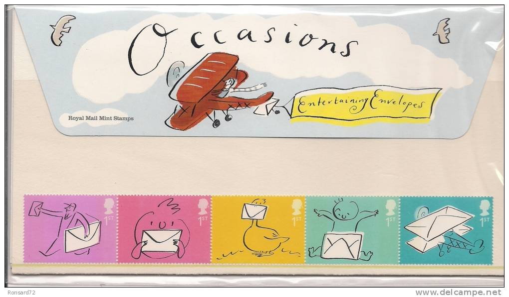 2004 - Occasions - Entertaining Envelopes - Presentation Packs