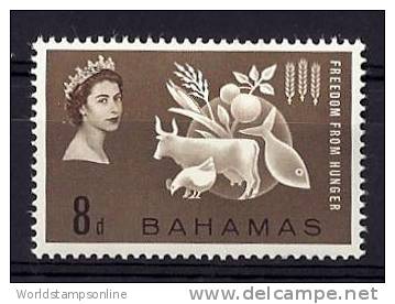 Bahamas, Year 1963, Mi 185, Freedom From Hunger, MNH ** - 1963-1973 Ministerial Government